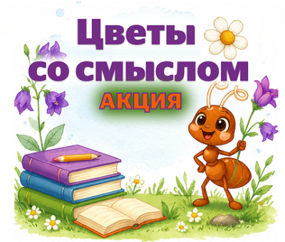 Новости: Благотворительная акция  "Цветы со смыслом"